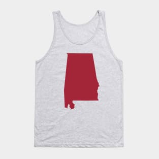 Alabama Crimson Tank Top